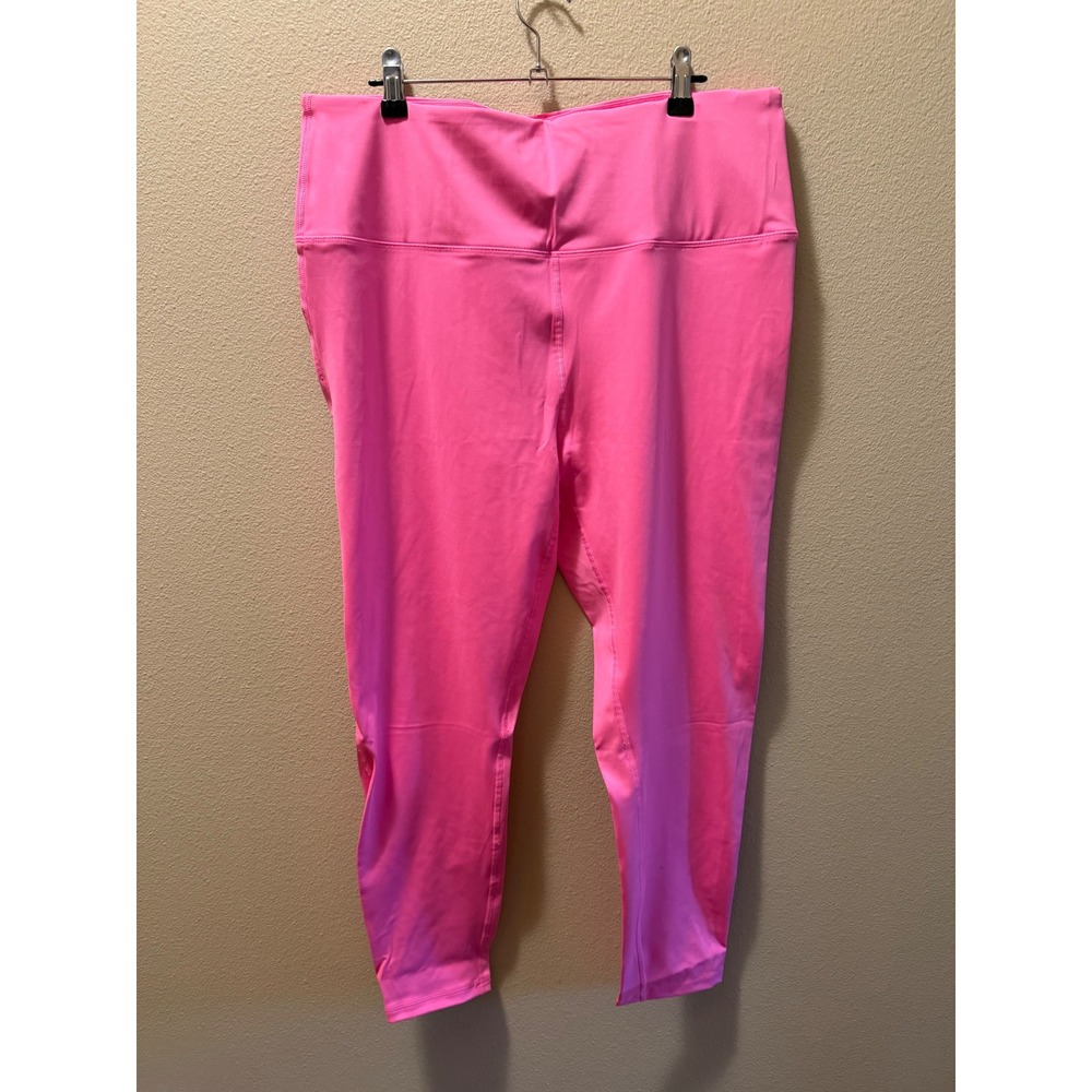 Amazon Essentials Womens High Waisted Active Leggings Bright Pink XL